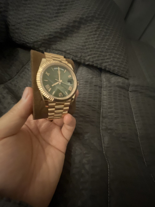 데이데이트 녹판 로만 다이얼 YG 금통 40mm V3(텅스텐 헤비 버전) 228238.jpg