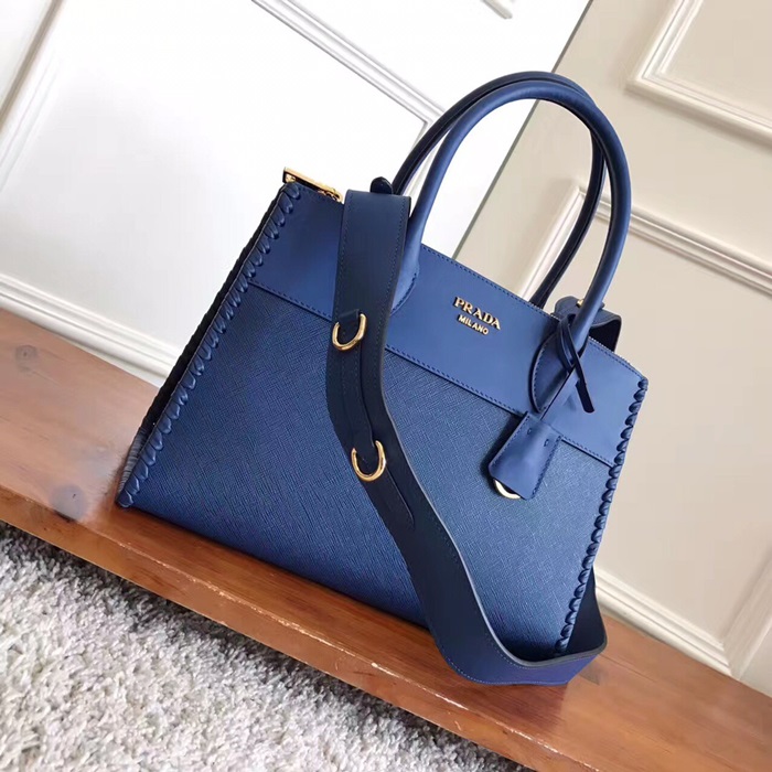 Prada 2020 Paradigm Tote Shoulder Bag,30cm - 프라다 2020 패러다임 토트 숄더백 ,1BA102-6,30cm,블루