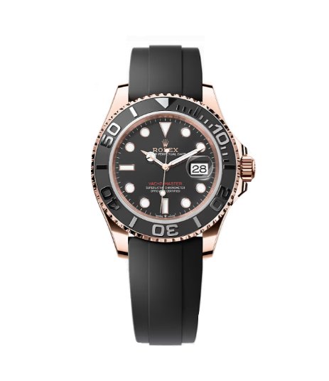 26위 Rolex 로렉스 최신버전 1:1 베스트 에디션 요트마스터 116655 블랙 세라믹 베젤 블랙 다이얼 러버스트랩 오토매틱 무브먼트 rol0318 - Rolex Yacht-Master Black Ceramic Bezel Black Dial Automatic Movement