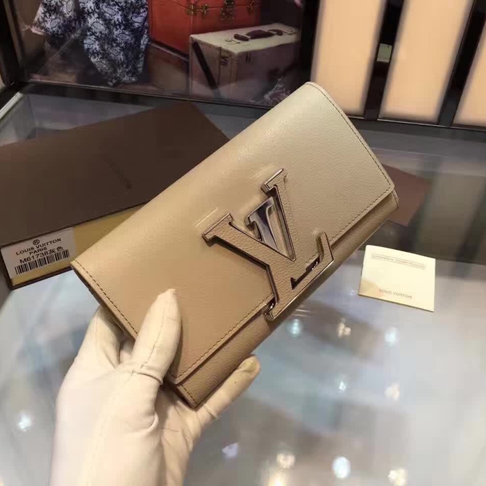  Louis Vuitton 루이비통 카푸신 월릿 M61250 lv 여자지갑 5037