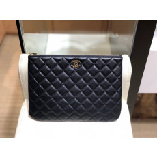 Chanel 2020 Leather Clutch Bag,28CM - 샤넬 2020 레더 클러치백,CHAB1240,28CM,블랙