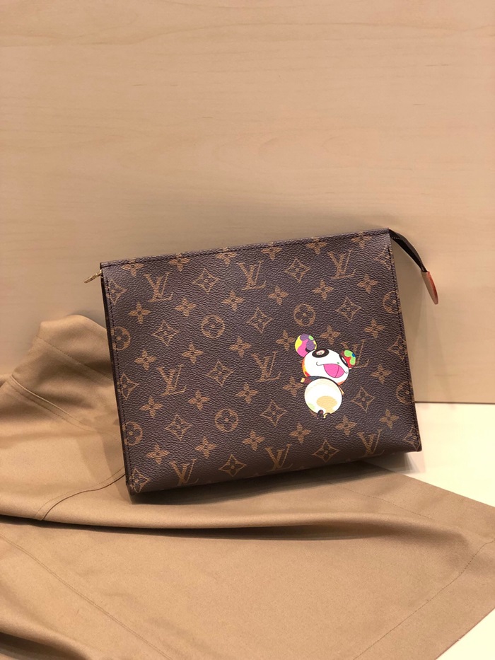 Louis Vuitton 2020 Monogram Clutch Bag,26cm - 루이비통 2020 모노그램 남여공용 클러치백 M47542,LOUB1663,26cm,브라운