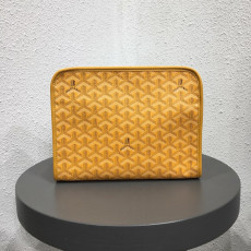 Goyard 2020 PVC Clutch Bag,24.5CM - 고야드 2020 PVC 남여공용 클러치백,GYB0206,24.5CM,옐로우