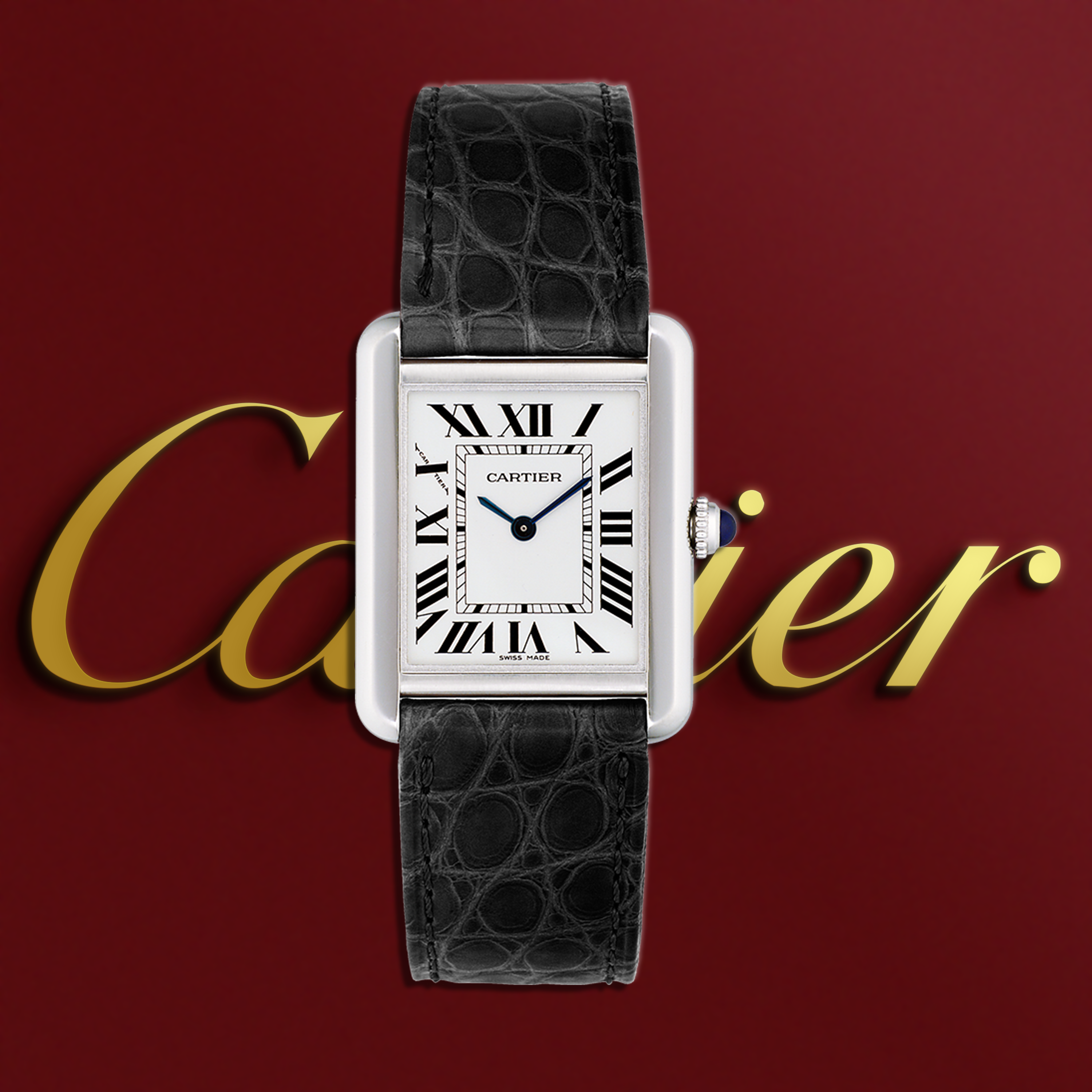 19위 CARTIER 까르띠에 탱크솔로 W1018355 베스트 에디션 여성용 탱크 화이트 다이얼 최고급 스위스 정품 쿼츠 무브먼트 car0863 - CARTIER Tank Solo SS White Dial High quality SWISS ETA QUARTZ MOVEMENT