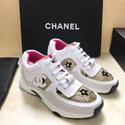  Chanel 샤넬 CC로고 트레이너 런닝화2 4가지 색상