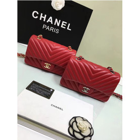 [CHANEL]샤넬 쉐브론 클래식 뉴미니 A1119-3