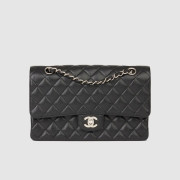 4위 (유명유튜버 추천 상품 영상) Chanel 샤넬 클래식 캐비어 플랩백 블랙 금,은장