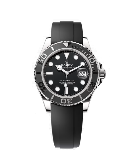 11위 ROLEX 로렉스 오이스터 퍼페츄얼 요트마스터 42mm 백 세라믹 베젤 남성용  오토매틱 rol0805