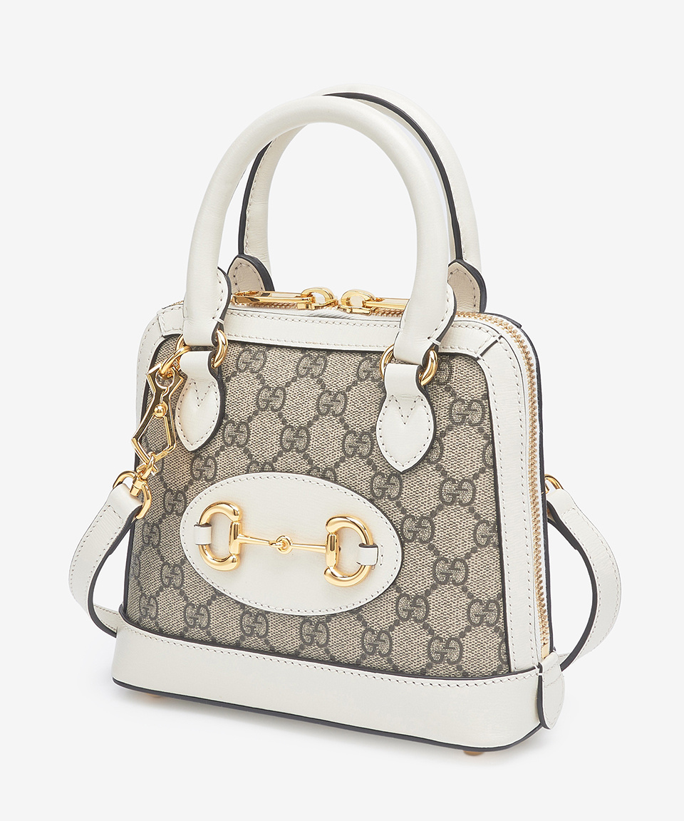 GUCCI 구찌 1955 홀스빗 탑 핸들백 621220