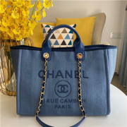 18위 Chanel 샤넬 캔버스 쇼퍼백 39CM C887600-3 2020/신상