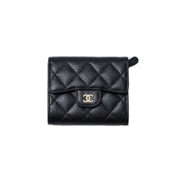 2위 CHANEL 샤넬 클래식 캐비어 반지갑 11CM AS87005