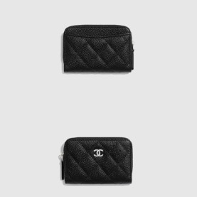 20위 CHANEL 샤넬 클래식 포켓 캐비어 코인퍼스 C0018-2