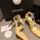 CHANEL 샤넬 여성용 샌들 (힐높이8CM) C69080