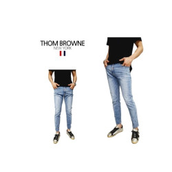 Thom Browne 톰브라운 슬림 연청 데님