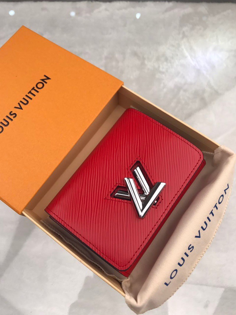 ★(판매완료)★ Louis Vuitton 루이비통 트위스트 중지갑 레드 국내배송건