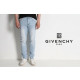 GIVENCHY 지방시 스타 레더패치 연청 슬림진