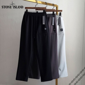 Stone Island 스톤아일랜드 패치 카고 와이드 팬츠