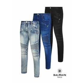 Balmain 발망 22SS 워싱 바이커진