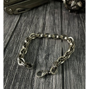 Chrome Hearts 크롬하츠 클래식 CH 페이퍼체인 Large 브레슬릿 silver.925 [1:1제작]