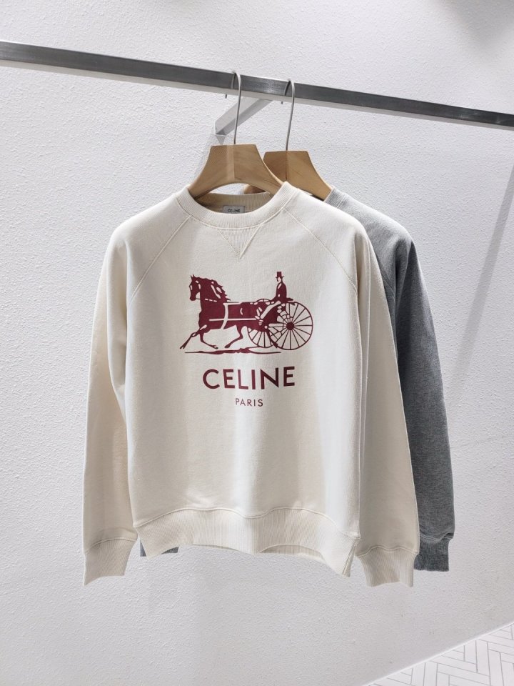 CELINE  셀린느 마차 맨투맨