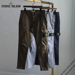 Stone Island 스톤아일랜드 컷팅 포켓 카고 팬츠