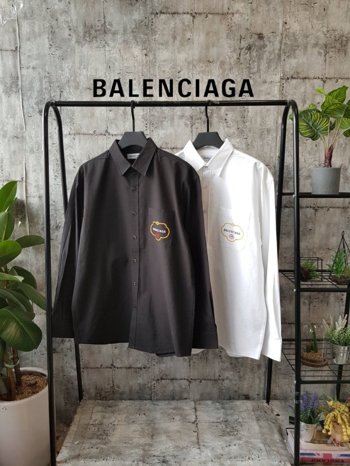 BALENCIAGA 발렌시아가 신형로고 셔츠