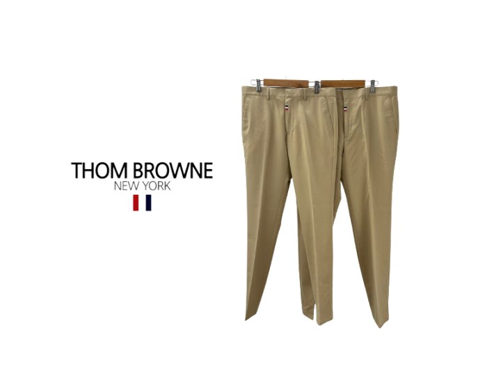 Thom Browne   톰브라운 삼색포인트 10부슬랙스