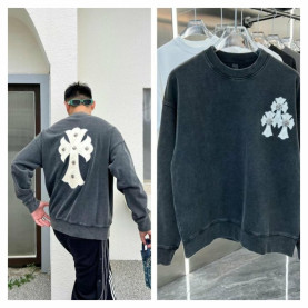 Chrome Hearts 22 FW 크롬하츠 크로스패치 스틸장식 맨투맨