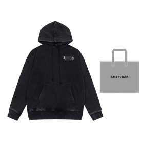 BALENCIAGA 발렌시아가  워싱 로고x 후드티