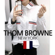 Thom Browne 톰브라운 삼선 포인트 셔츠