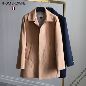 Thom Browne 톰브라운 베이직 모직 코트