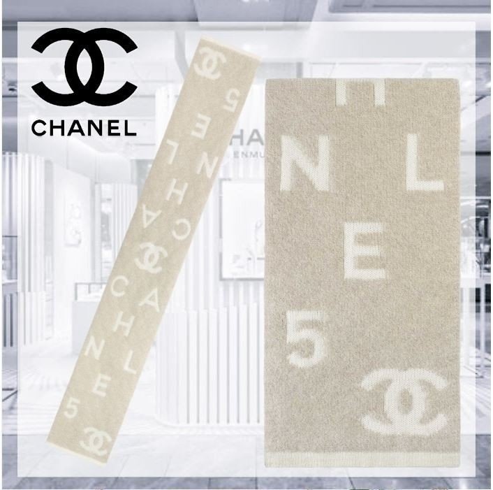 Chanel 샤넬  21ss수입 커스텀 매장판  머플러