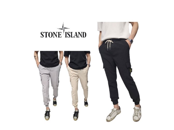 Stone Island 스톤아일랜드 뒤포인트 베이직 카고 조거팬츠