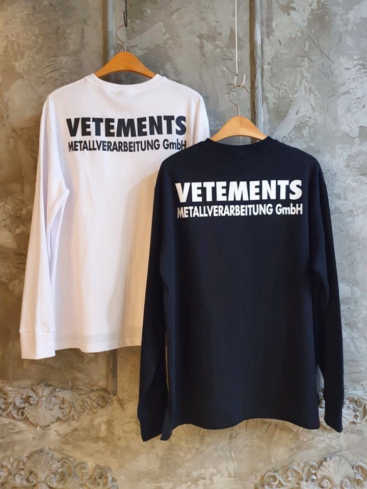 Vetements 베트멍 트임 긴팔