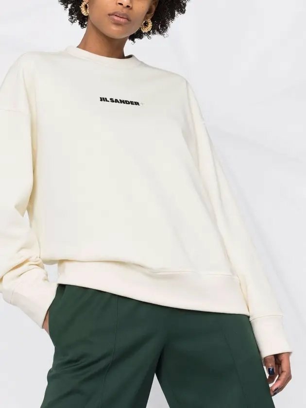 Jil sander 질샌더 로고프린트 오버핏 맨투맨(남여공용)