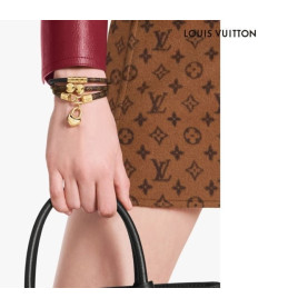 LOUIS VUITTON  루이비통 히스토릭 미니 모노그램 여성 팔찌