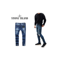 Stone Island  스톤아일랜드 백패치 디스트로이드 청바지