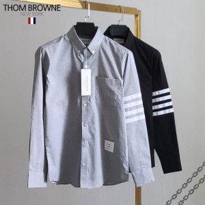 Thom Browne 톰브라운 프리미엄 화이트완장 셔츠