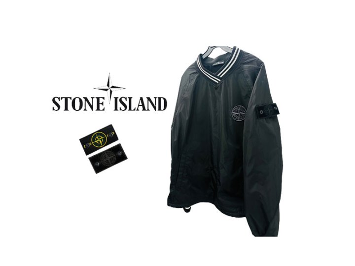 Stone Island 스톤아일랜* 수입 매쉬 바람막이 맨투맨 (와펜2종 )