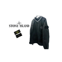 Stone Island 스톤아일랜* 수입 매쉬 바람막이 맨투맨 (와펜2종 )