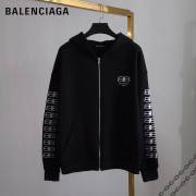 BALENCIAGA 발렌시아가 BB자수 오버핏 후드 집업