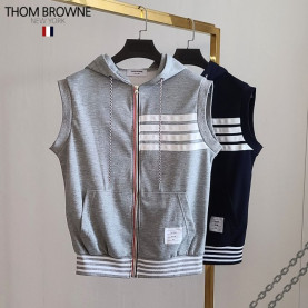 Thom Browne 톰브라운 모던 조끼 후드 집업