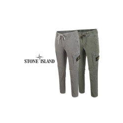 Stone Island 스톤아일랜드 슬림 스판 밴딩 카고 바지