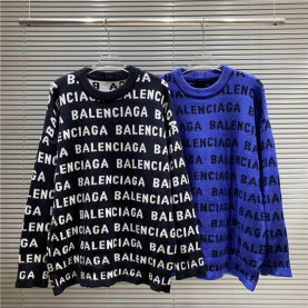 BALENCIAGA  발렌시아가 1052 로고 패턴 니트