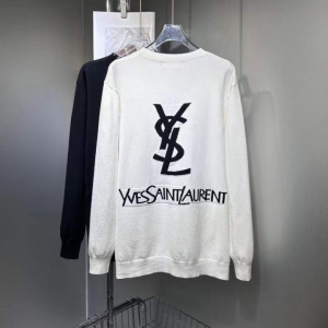 Saint Laurent 입생로랑 로고플레이 미듐롱 가디건