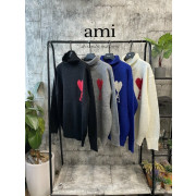 AMI  아미 하트헤비 폴라 니트