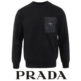 PRADA 프라다 지퍼 포켓 니트