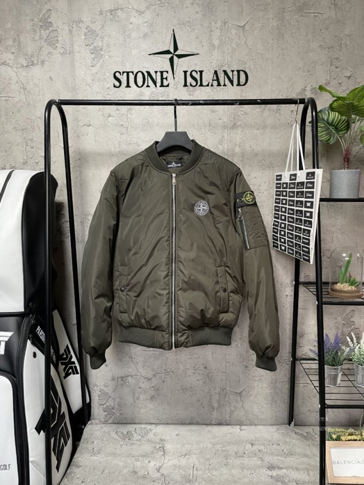 Stone Island 스톤아일랜드 빅로고 항공점퍼