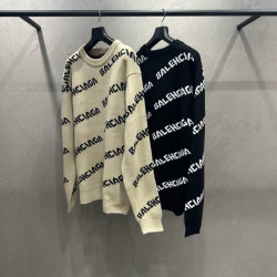 BALENCIAGA 발렌시아가 레터링 니트