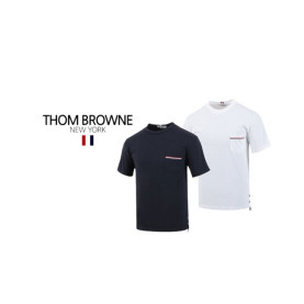 Thom Browne 톰브라운 포켓 라운드 반팔